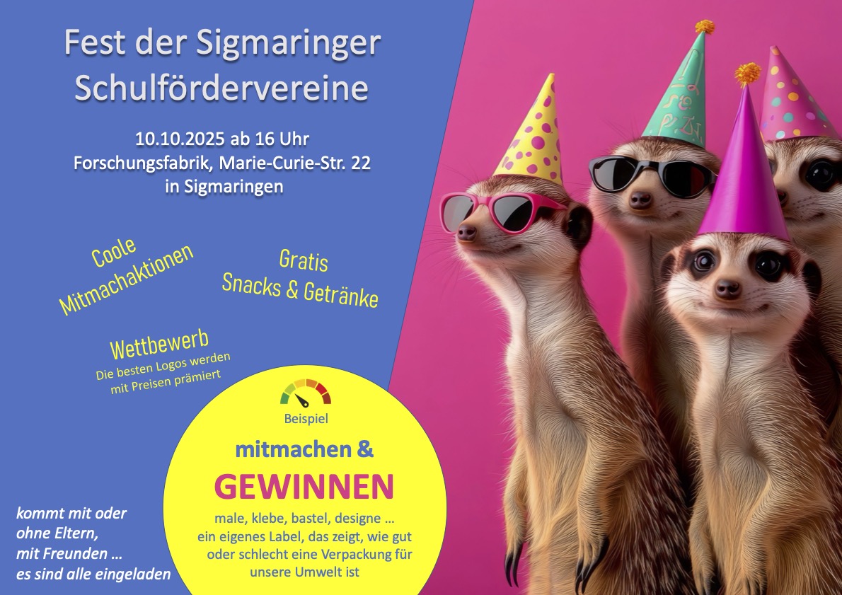 Premiere: Fest der Sigmaringer Schulfördervereine