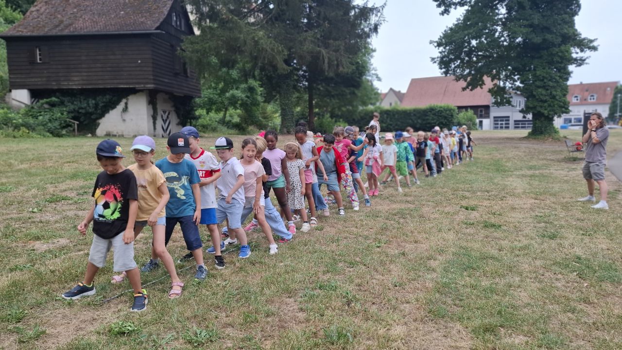 Abschlussausflug Klassen 1 ICH DU WIR mit Herrn Schock